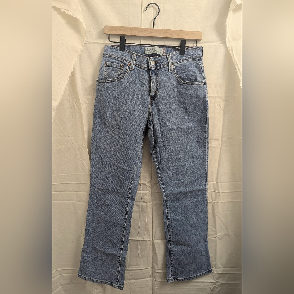 Patchwork Levi Bootcut Jeans - image 2